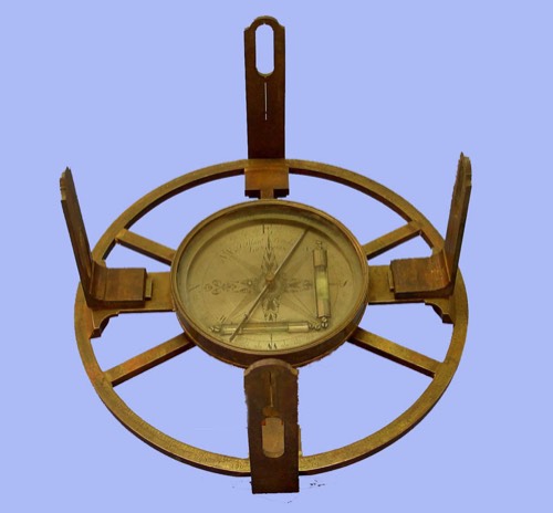 Circa 1800 Blunt Circumferentor 