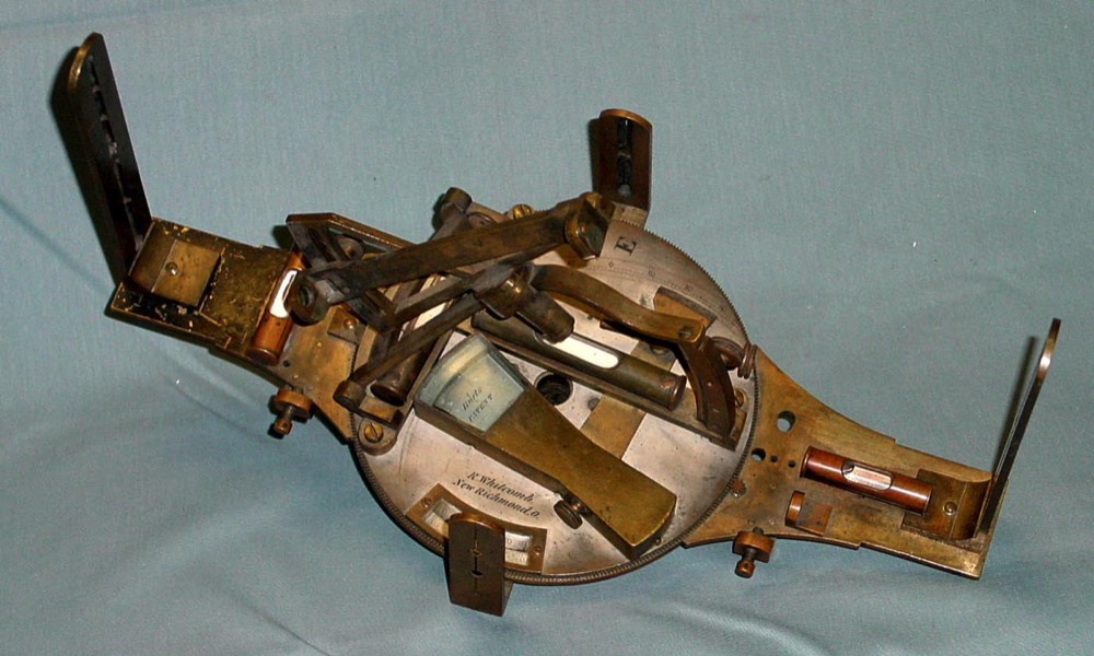 Whitcomb Solar Compass - Circa 1845