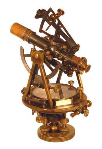 Circa 1899 Light Mountain Transit with Burt Solar Attachement