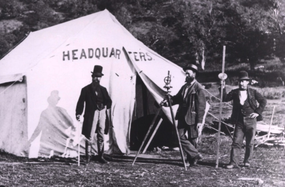 Early California Surveyors - Chaining the Land Cover Picture